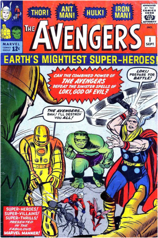 The Avengers #1,#4,#16, Tales of Suspense #39, Captain America #107 - The  Comic Book Superhero